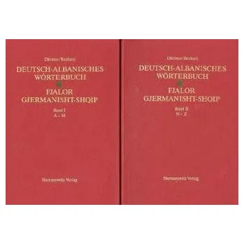 Slovník Deutsch-Albanisches Wörterbuch, 2 Bde. - Dhrimo, Ali