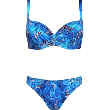 Oblečení a móda Dvoudílné dámské plavky Bora Bora3 S936 - Self 42B Modrá