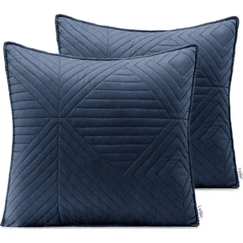 Povlak na dekorativní polštářek Povlaky na polštáře AmeliaHome Softa tmavě modré/fialové, velikost 45x45*2