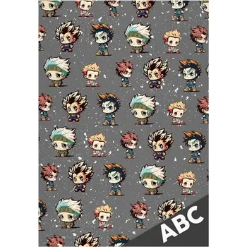 desky na sešit Desky na ABC MFP Anime Mascots