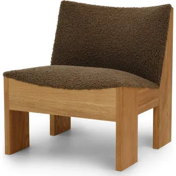 Křeslo New Works Křeslo Tenon Natural Oak, Zinc Drake Mocha