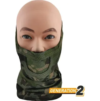 CYGNUS ARMORY CYGNUS ARMORY Face Warrior nákrčník Gen2 - MC Tropic