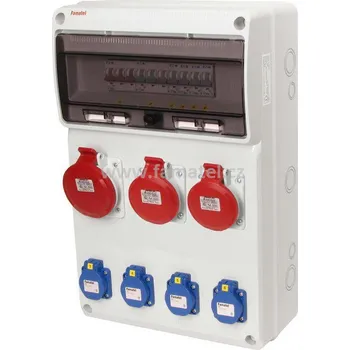 Rozvaděč Famatel v642 - ZSF40201000.1 /3952 Zás.skříň IP44 jištěná s chráničem 40/4/003