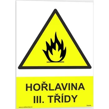Traiva s.r.o. Hořlaviny lll. třídy Verze: Plast 210 x 297 mm (A4) tl. 0.5 mm - Kód: 00534