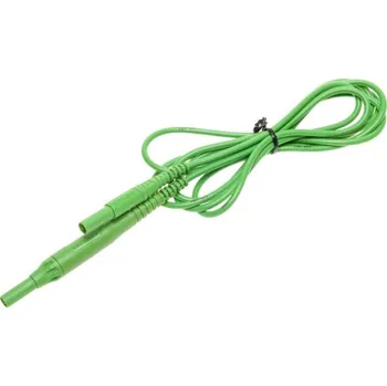 Příslušenství k měřicímu přístroji Sonel 2,0 m zelený kabel CAT IV 1000 V (banánkové zástrčky, s pojistkou 10 A)