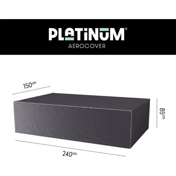 Krycí plachta 240x150x85 cm- ochranný kryt na zahradní nábytek AeroCover 7992