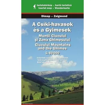 Munti Ciue/mapa turist. 1:50 000 Dimap / turistická mapa