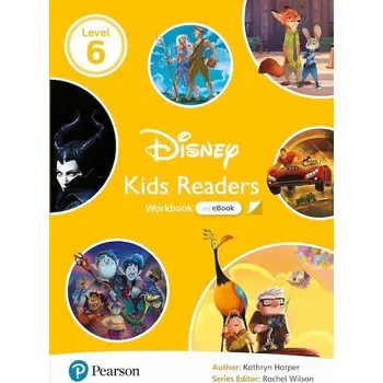 Anglický jazyk Pearson English Kids Readers: Level 6 Workbook with eBook and Online Resources (DISNEY)