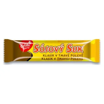 1 Sojový suk v tmavé polevě 50g