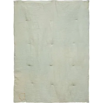 Prostěradlo PŘEHOZ DO DĚTSKÉHO POKOJE LILI bavlna zelená 100 x 140 cm