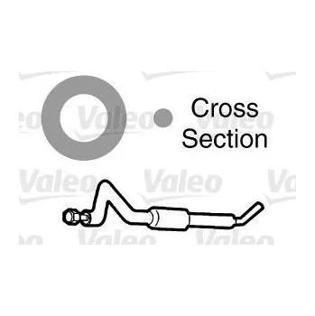 Chladič motoru Těsnění, potrubí chladiva VALEO 508998