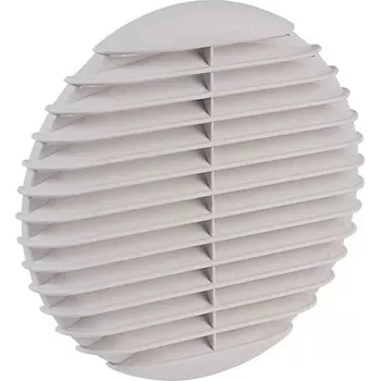 Ventilační mřížka Air-Circle O 125–80 mm / PVC / šedá