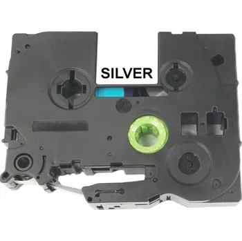 Pásek do tiskárny Páska - BROTHER TZE-961 - 36 mm x 8 m stříbrná - černý tisk - kompatibilní