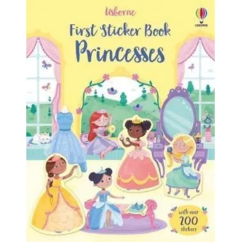 Cizojazyčná kniha First Sticker Book Princesses
