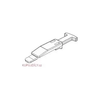 Žaluzie Vodítko koncové ploché nacvakávací kovové