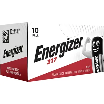Článková baterie Energizer knoflíkový článek 317 1.55 V 1 ks 11.5 mAh oxid stříbra E301537004