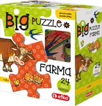 efko Puzzle Big Farma Baby 24 dílků