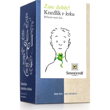 Horký nápoj Sonnentor Knedlík v krku bio 27g porc. dvoukomorový