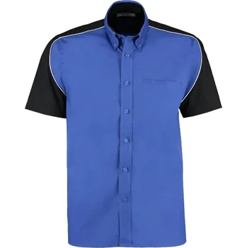 Pánská košile Cinkili Košile CKK8186 black & blue Velikost: XL