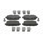 Sada brzdových destiček, kotoučová brzda FERODO FDB5049