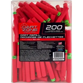 Dart Zone Šipky Červené Waffle Měkké 200 ks 6206