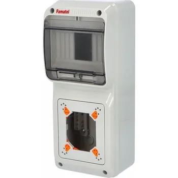 modulární přístroj a rozvaděč FAMATEL Skříň ACQUA Combi 3928 6TE IP65 3928