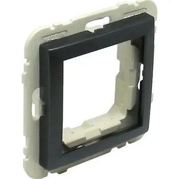 vypínač ELKO EP 90881 TIS - šedá Uni.mezirámeček-Kryt modulu série Quadro 45