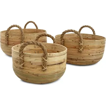 Úložný box Košík Keke, ratan, přírodní, ø 45 cm 53000008722