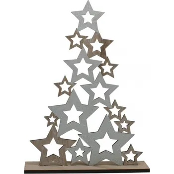Vánoční dekorace Dekorace stromek Hvězdný strom 30 cm 2009283