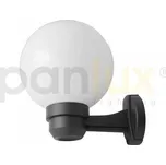 Panlux ZOK-N-20/C PARK N zahradní nástěnné svítidlo na zeď, černá - kouřová