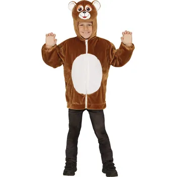 Karnevalový kostým Dětská mikina s kapucí,medvídek - pro věk 1-2 let