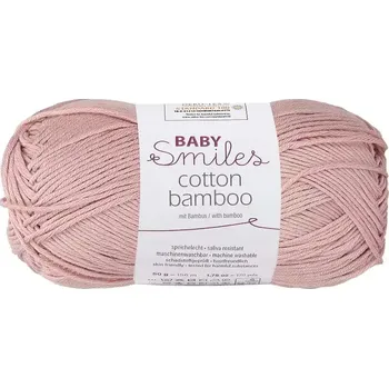 Příze Schachenmayr Baby Smiles Cotton Bamboo 1038 Starorůžová (Příze Baby Smiles Cotton Bamboo Starorůžová 1038)