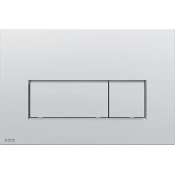 Tlačítko Alcadrain pro předstěnové instalační systémy M572 – chrom-mat