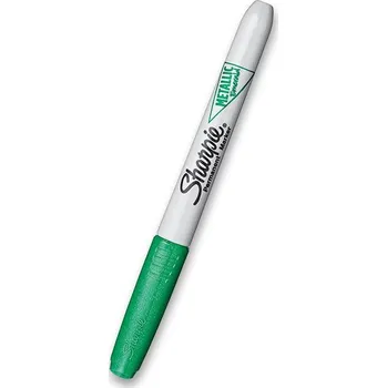 Pastelka Permanentní popisovač Sharpie Metallic výběr barev zelená