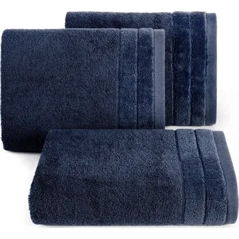 Ručník Bavlněný froté ručník s proužky DAMIAN 50x90 cm, granátová, 500 gr Mybesthome