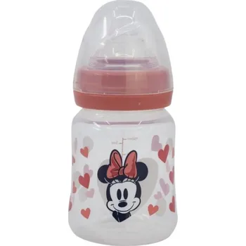 Kojenecká láhev Kojenecká láhev Minnie Mouse s antikolikovým systémem, 150ml, 10701