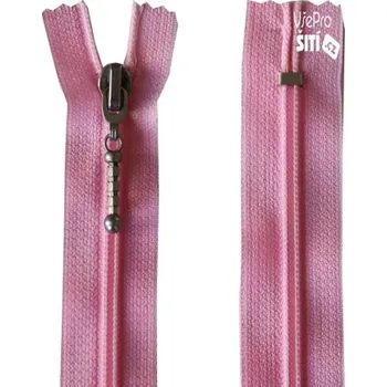 Zip zip spirála/nikl růžový/134 5134XX - Růžová, 18cm