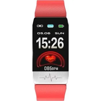 Chytré hodinky Crefit DBT-ET1 Fitness náramek červený