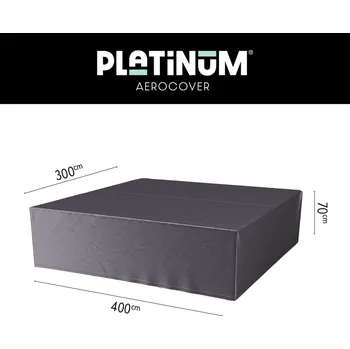 Krycí plachta 400x300x70 cm- ochranný kryt na zahradní nábytek AeroCover 7936