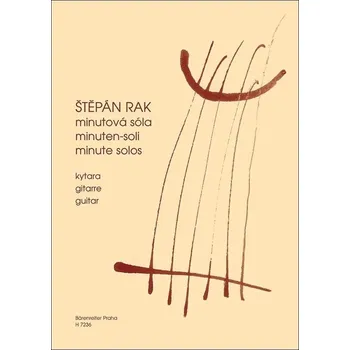Umění Minutová sóla - Drobné skladby pro začínající kytaristy