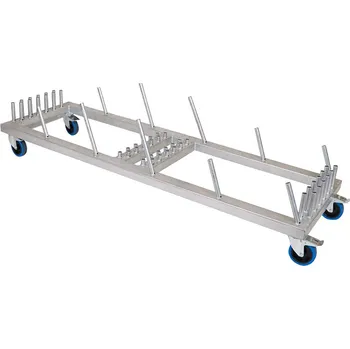 Plošinový vozík Nivtec transportní vozík pro zábradlí velký 194x60 cm