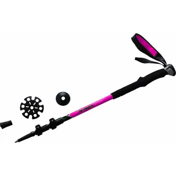 Nordic walkingová hůl Hole HAVEN Trekking LEVERISMO růžové