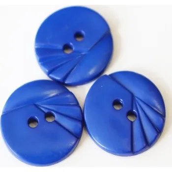 Knoflík 94419 Knoflík 260591 - Modrá, 20 mm