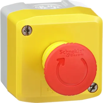 vypínač Schneider Electric XALK178H7 Ovládač nouzového zastavení s aretací ve skříni