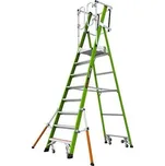 Little Giant - Pojízdný plošinový žebřík s klecí Safety Cage 2.0 model: 8, počet schodů: 8/226 cm