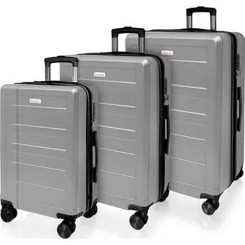 AVANCEA Sada cestovních kufrů AVANCEA DE2934 Silver SML