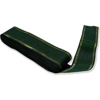 Stuha stuha taft/rexor zlatá+zelená 25mm/5m - , 25mm