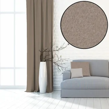 Dekorační látka Blackout Pure oříšková - 280 cm bez obšití 280