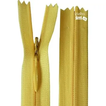 Zip zip skrytý spir ŽLUTÝ No3 44041XX - Žlutá, 18cm