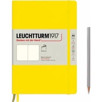 Blok Zápisník Lemon, Softcover, Medium (A5), 123 p., čistý